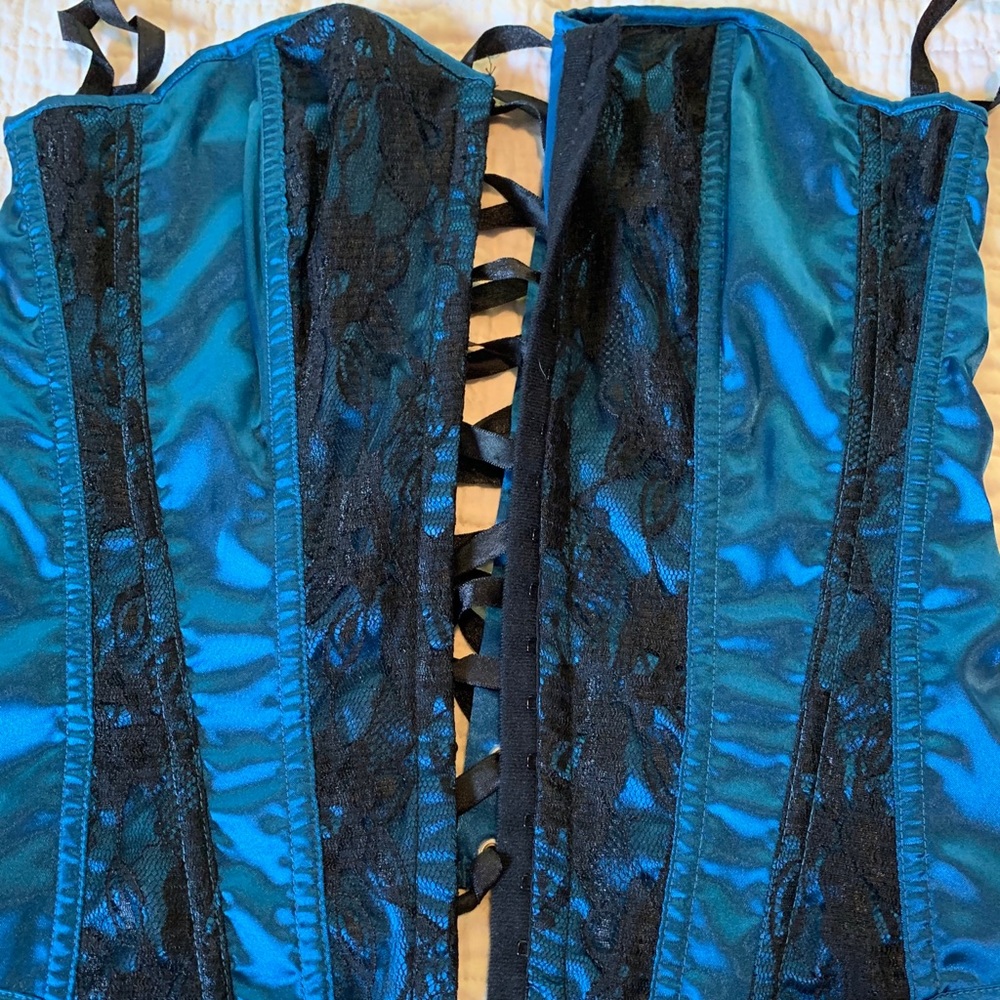 Two corsets from fredericks of Hollywood